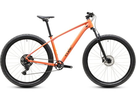 Bicykel Cube Aim One salmon-black 2027
