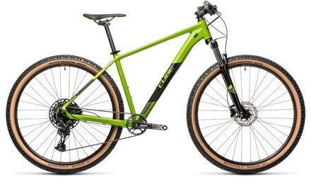 Bicykel Cube Analog green-black 2021