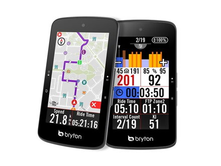 Cyklopočítač Bryton Rider S800 T GPS (kit s HRM, SPD,CAD snímačmi)