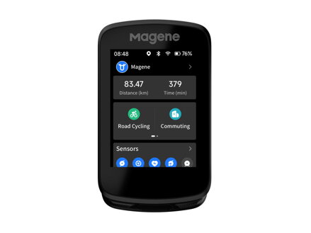 Cyklopočítač Magene C606 dotykový GPS USB