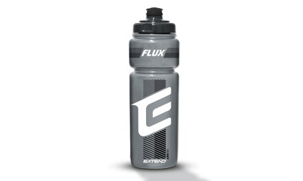 Fľaša Extend Flux šedá-čierna