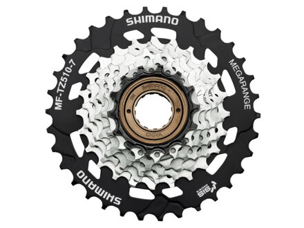 7-kolečko Shimano  TZ510 (14-34) MegaRange