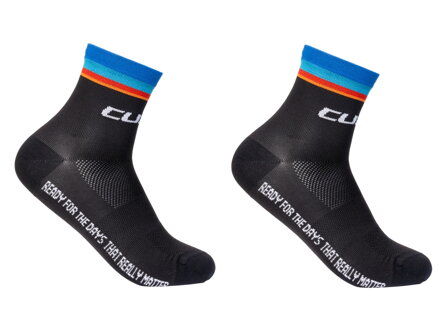 Ponožky Cube Mid Cut teamline black