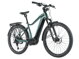 Elektro bicykel Leader Fox Saba oceľovozelený 2024