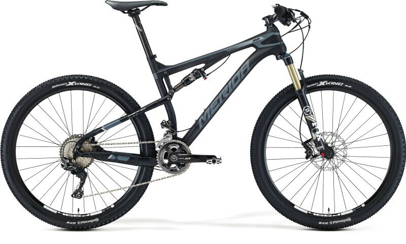 Bicykel Merida Ninety-Six 7 XT black 2016 Bicykel Merida Ninety-Six 7 XT black 2016