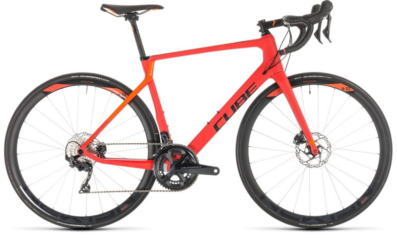 Bicykel Cube Agree C:62 Race Disc red 2019