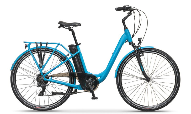 Elektro bicykel Apache Wakita City 26 modrý 2020