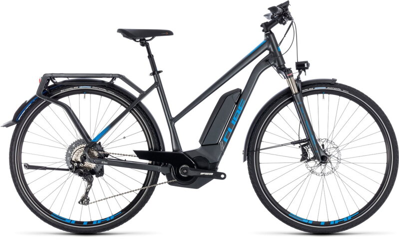 Elektro bicykel Cube Kathmandu Hybrid EXC 500 trapeze 2018