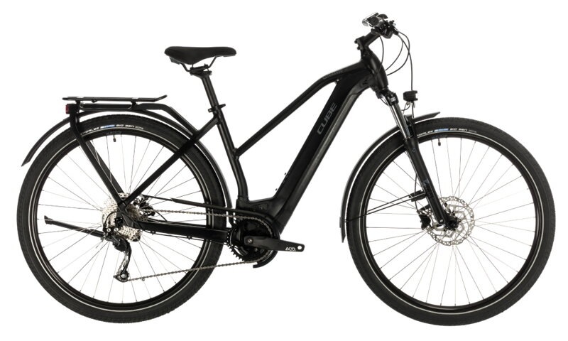 Elektro bicykel Cube Kathmandu Hybrid One 625 trapeze black 2020