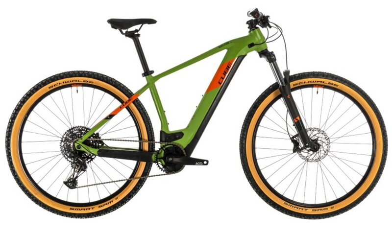 Elektro bicykel Cube Reaction Hybrid EX 625 green 2020