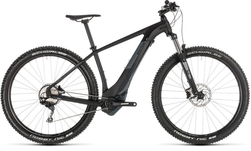 Elektro bicykel Cube Reaction Hybrid EXC 500 black 2019