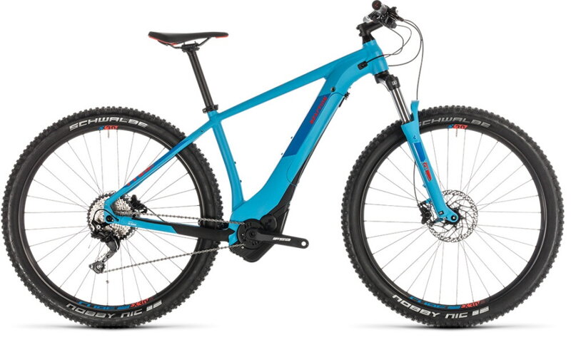 Elektro bicykel Cube Reaction Hybrid EXC 500 blue 2019