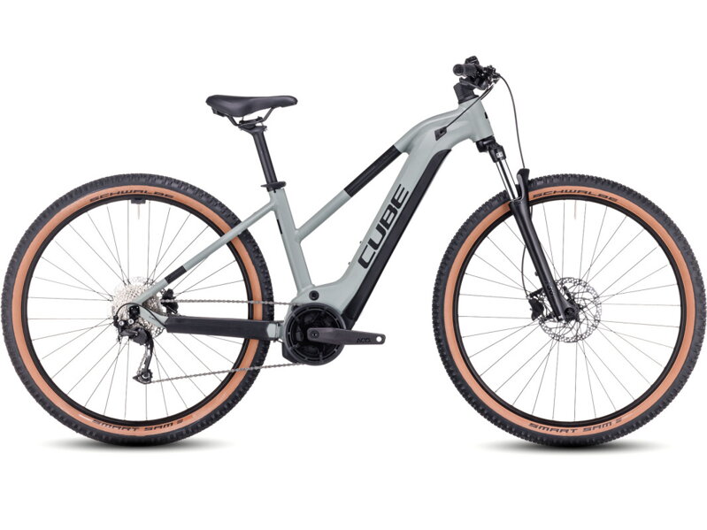 Elektro bicykel Cube Reaction Hybrid Performance Trapeze  625 grey 2024
