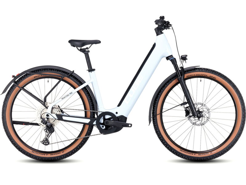 Elektro bicykel Cube Reaction Hybrid Pro Allroad Easy 625 white 2024 Elektro bicykel Cube Reaction Hybrid Pro Allroad Easy 625 white 2024