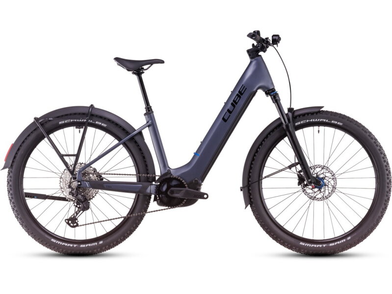 Elektro bicykel Cube Reaction Hybrid Pro Easy Allroad 800 metallicgrey 2025