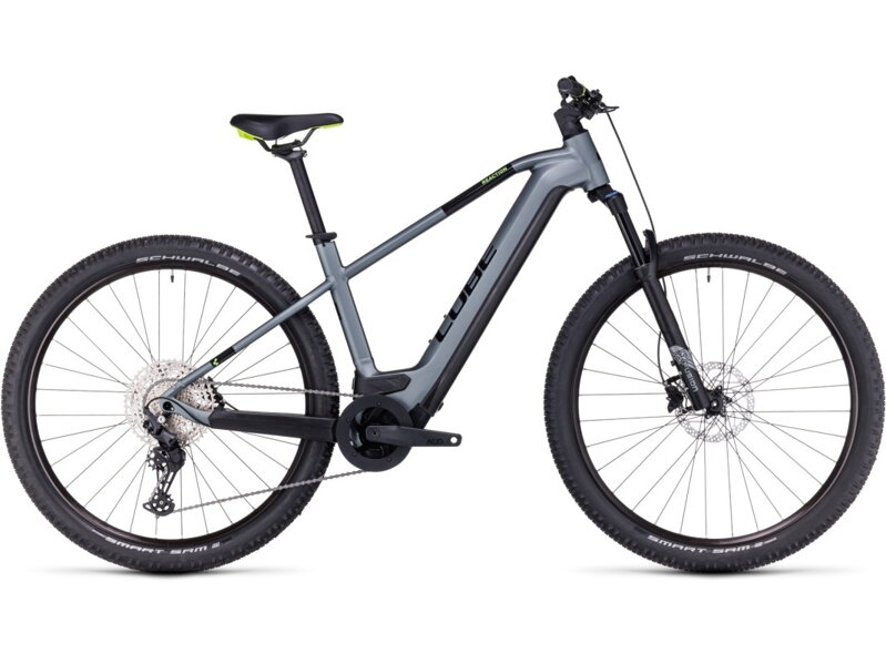 Elektro bicykel Cube Reaction Hybrid Pro 750 flashgrey-green 2024
