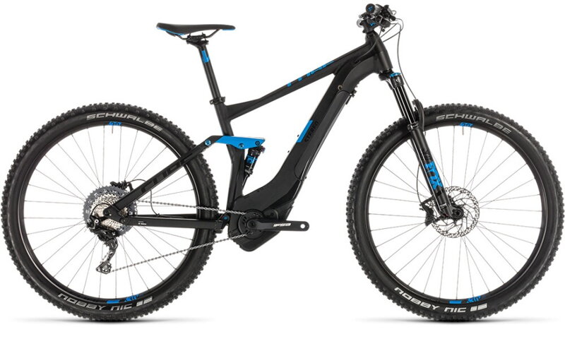 Elektro bicykel Cube Stereo Hybrid 120 Race black 2019