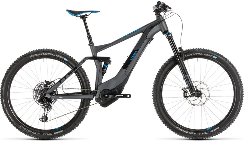 Elektro bicykel Cube Stereo Hybrid 140 Race iridium 2019
