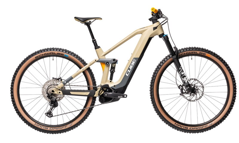 Elektro bicykel Cube Stereo Hybrid 140 HPC SL 625 desert 2021