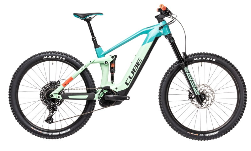 Elektro bicykel Cube Stereo Hybrid 160 HPC SL 625 pacific 2021