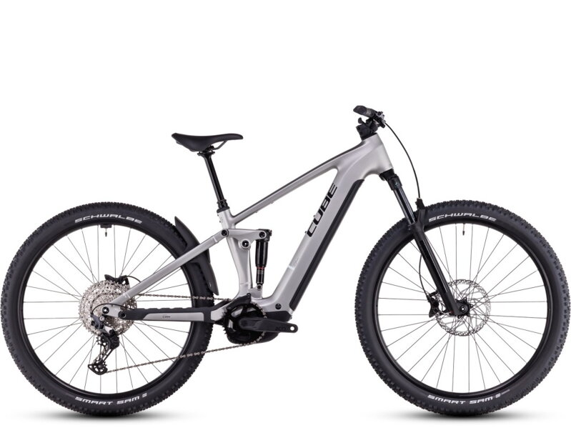 Elektro bicykel Cube Stereo Hybrid One22 Race 800 silver 2025 Elektro bicykel Cube Stereo Hybrid One22 Race 800 silver 2025