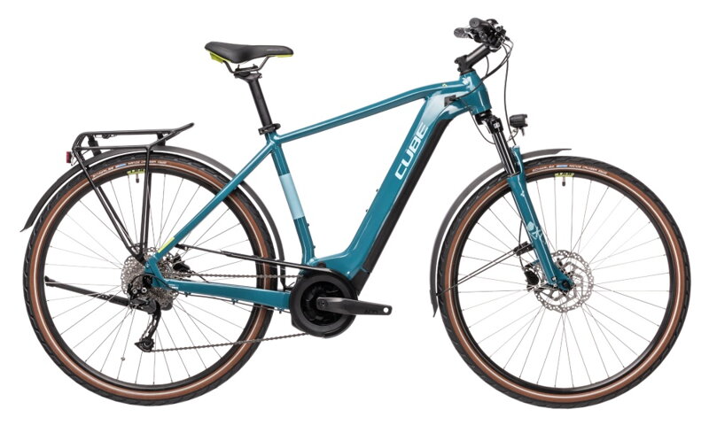 Elektro bicykel Cube Touring Hybrid One 625 blue 2021