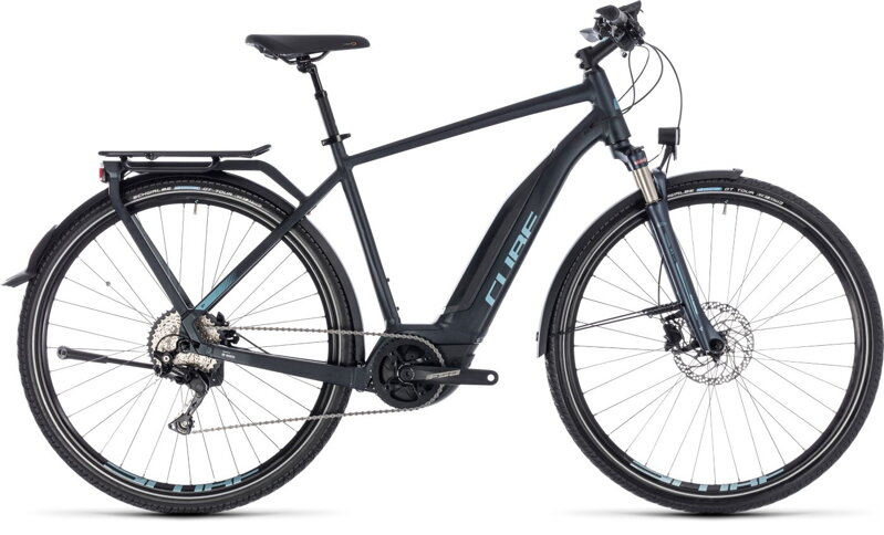 Elektro bicykel Cube Touring Hybrid Pro 500 darknavy 2018