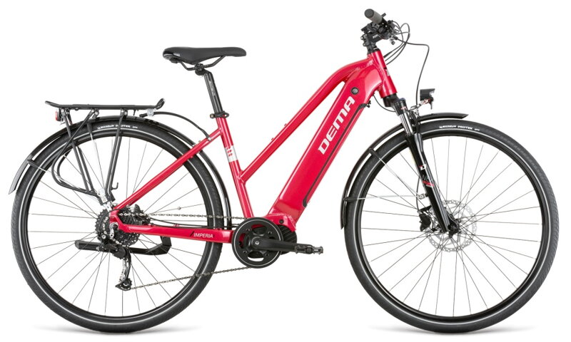 Elektro bicykel Dema Imperia 5 tour red 2021