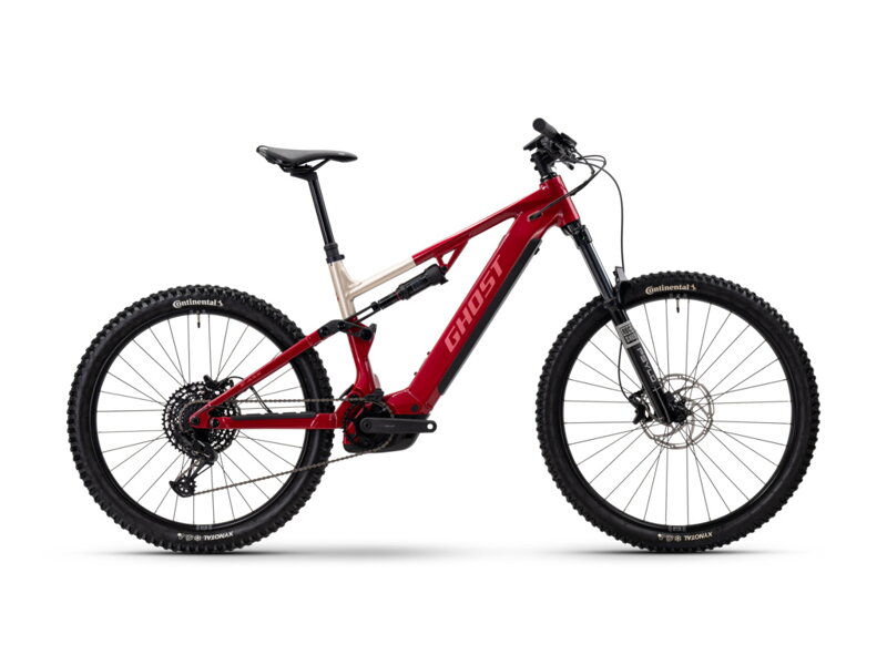 Elektro bicykel Ghost E-ASX Essential red-coffee 2025 Elektro bicykel Ghost E-ASX Essential red-coffee 2025