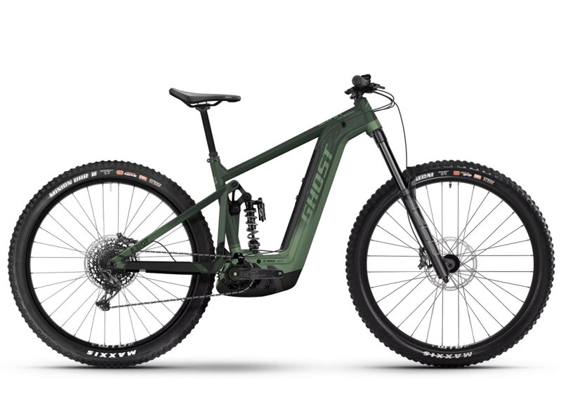 Elektro bicykel Ghost E-Riot EN Universal B750 green 2024