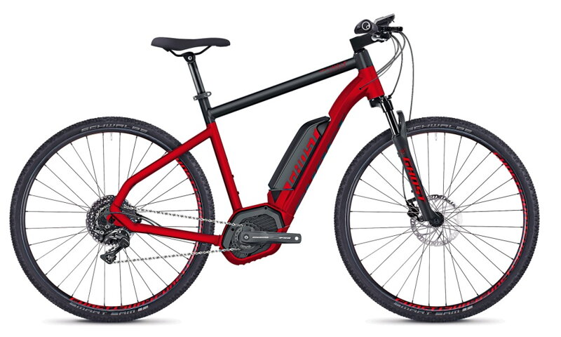 Elektro bicykel Ghost Hyb Square Cross B4.9 2018