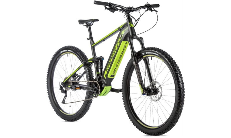 Elektro bicykel Leader Fox Acron 29 čierny zelený 2020