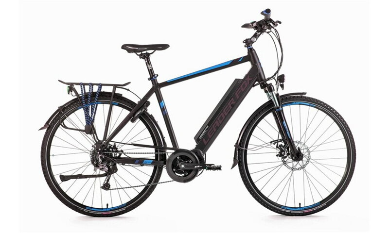 Elektro bicykel Laeder Fox Denver sivý 2018