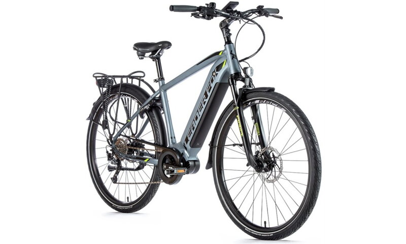 Elektro bicykel Leader Fox Denver sivý 2020
