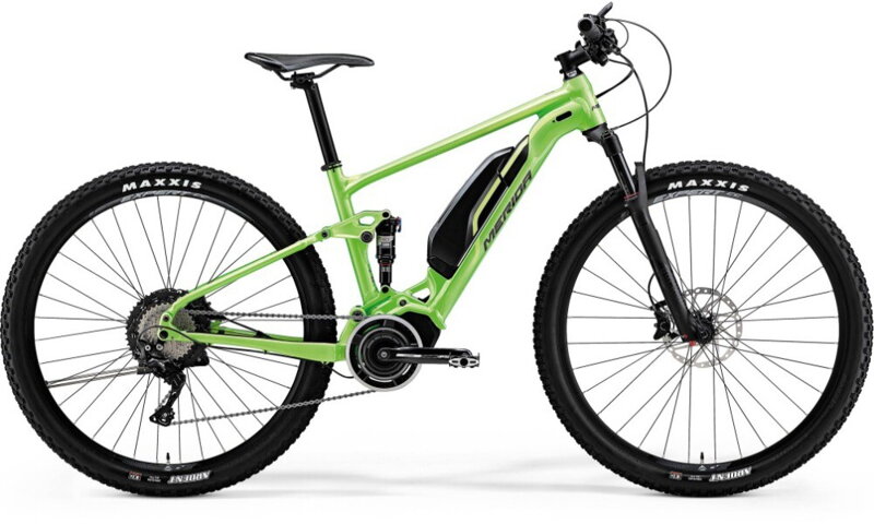 Elektro bicykel Merida eNinety-Nine XT-Edition zelený 2018