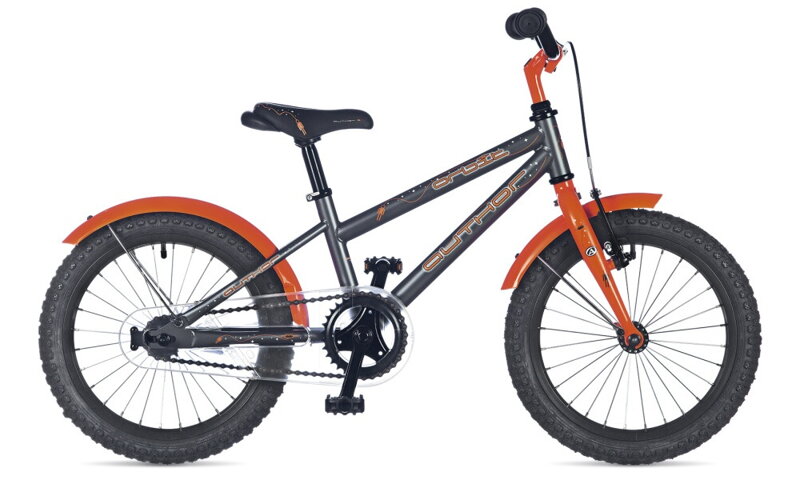 Bicykel Author Orbit 16 šedý 2018