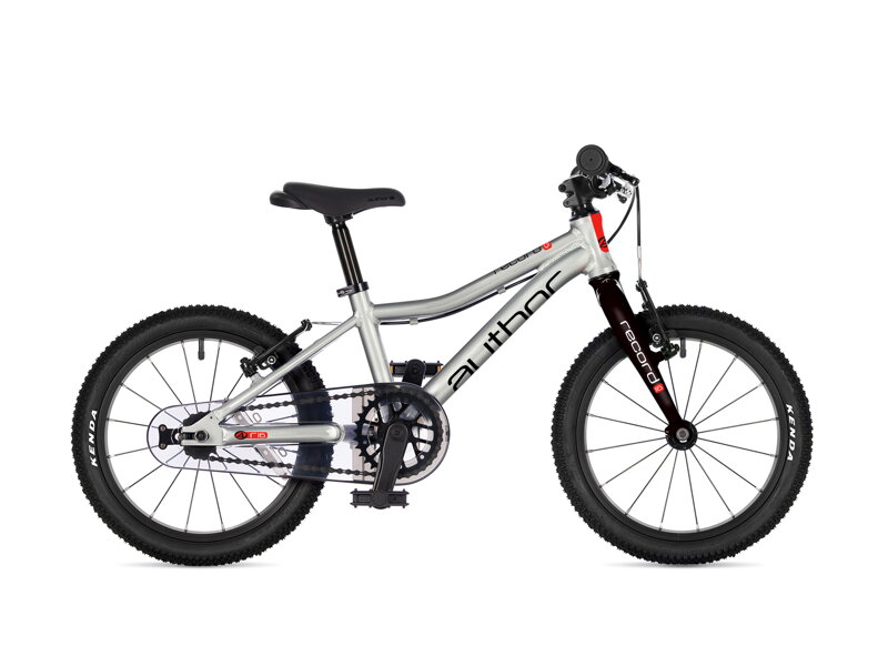 Bicykel Author Record 16 strieborný-čierny 2026