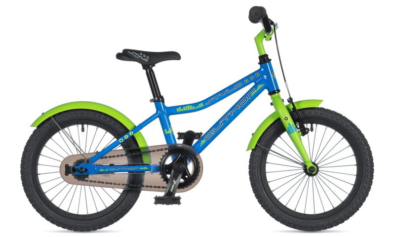 Bicykel Author Stylo 16 modrý-zelený 2020