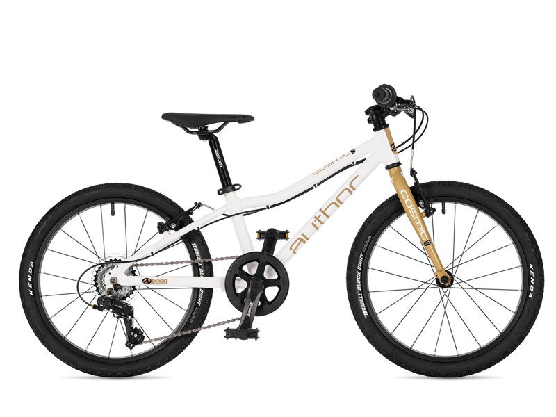 Bicykel Author Cosmic 20 biely-zlatý 2026