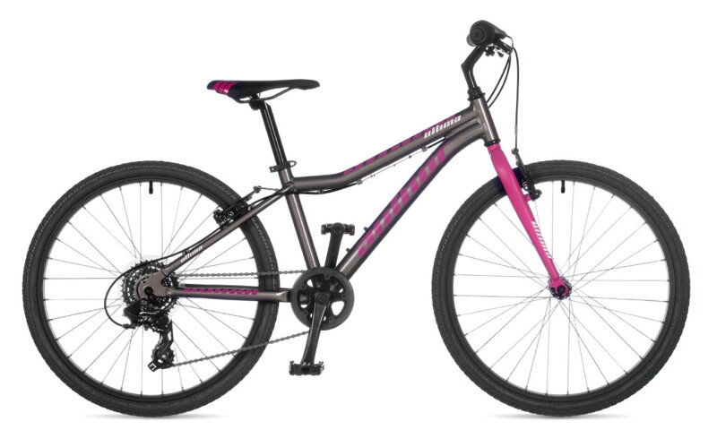 Bicykel Author Ultima 24 strieborny-ružový 2023