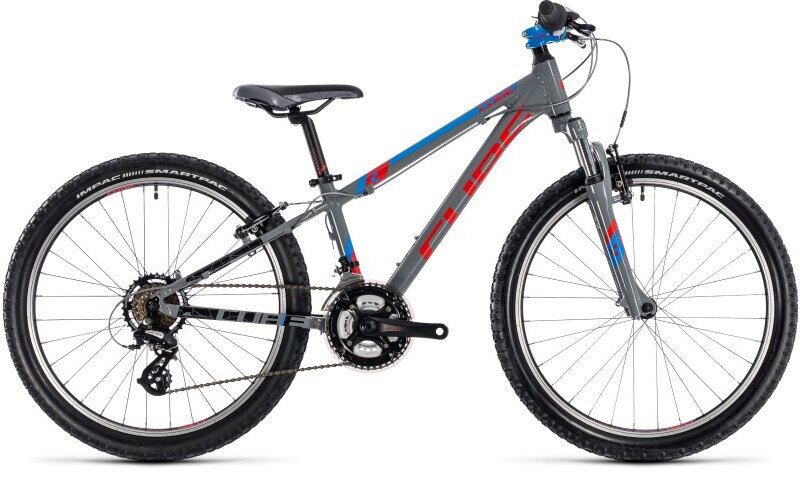 Bicykel Cube Kid 240 Action team grey 2019