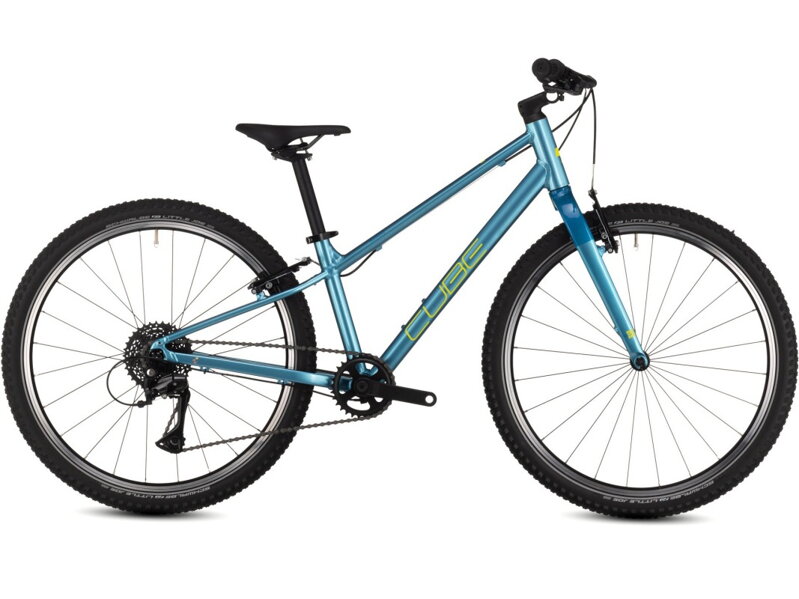Bicykel Cube Numove 240 blue-lime