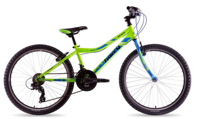 Bicykel Harry Xenix 24 zelený