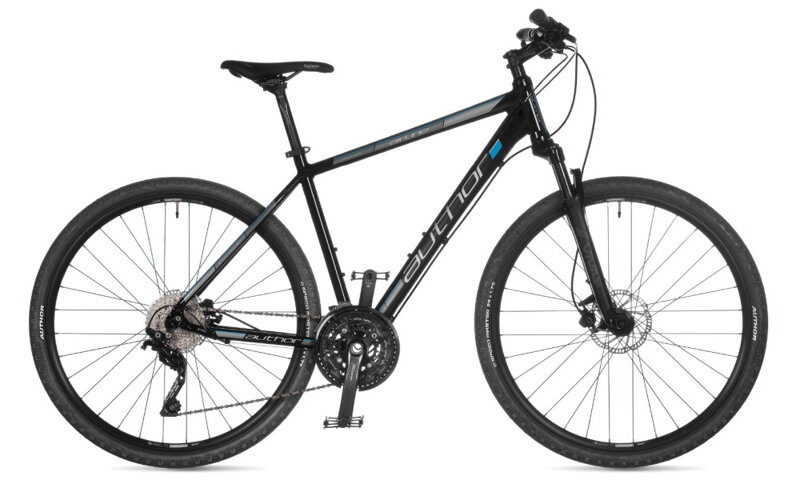 Bicykel Author Airline čierny 2023