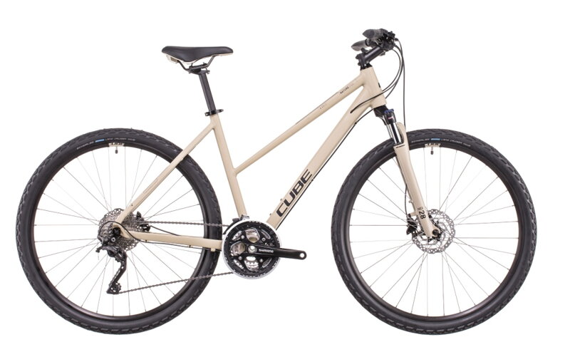 Bicykel Cube Nature Pro Lady desert 2022