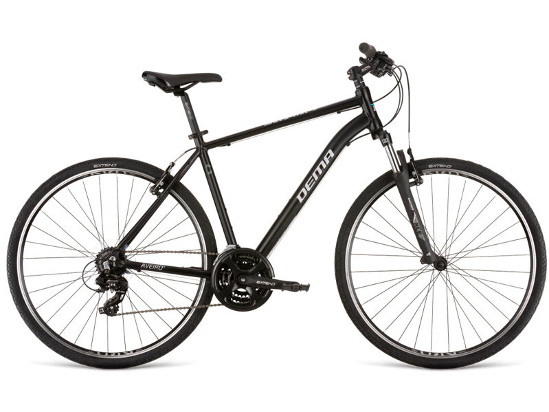 Bicykel Dema Aveiro 1 black-silver 2023