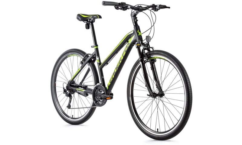 Bicykel Leader Fox Toscana Lady čierny-zelený 2021