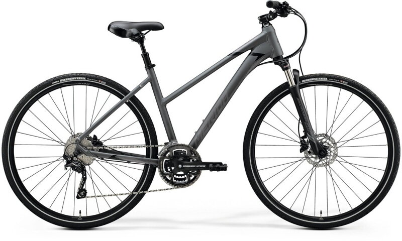 Bicykel Merida Crossway 300 Lady sivý 2020