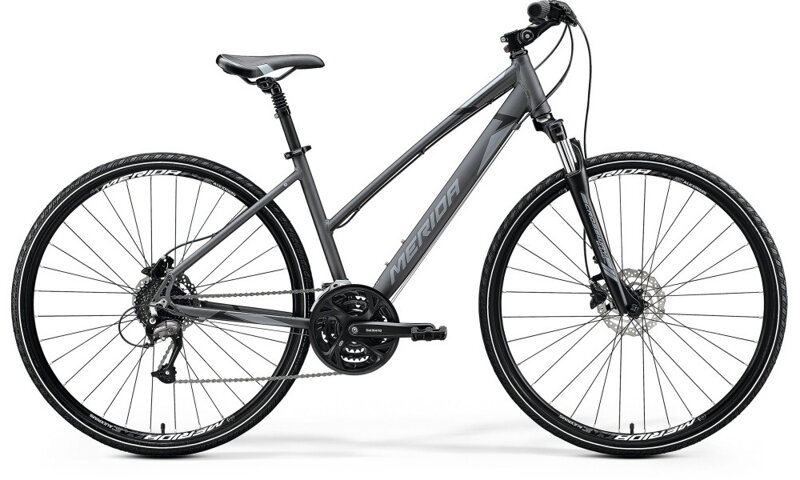 Bicykel Merida Crossway 40-D Lady antracit 2020