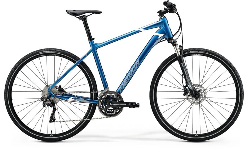 Bicykel Merida Crossway 500 modrý 2020